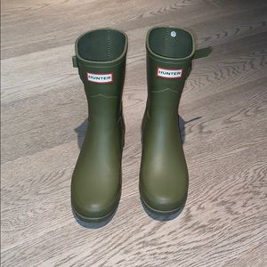 Green Hunter Short Boot
